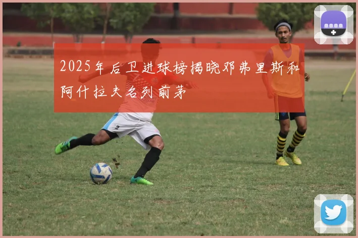 2025年后卫进球榜揭晓邓弗里斯和阿什拉夫名列前茅